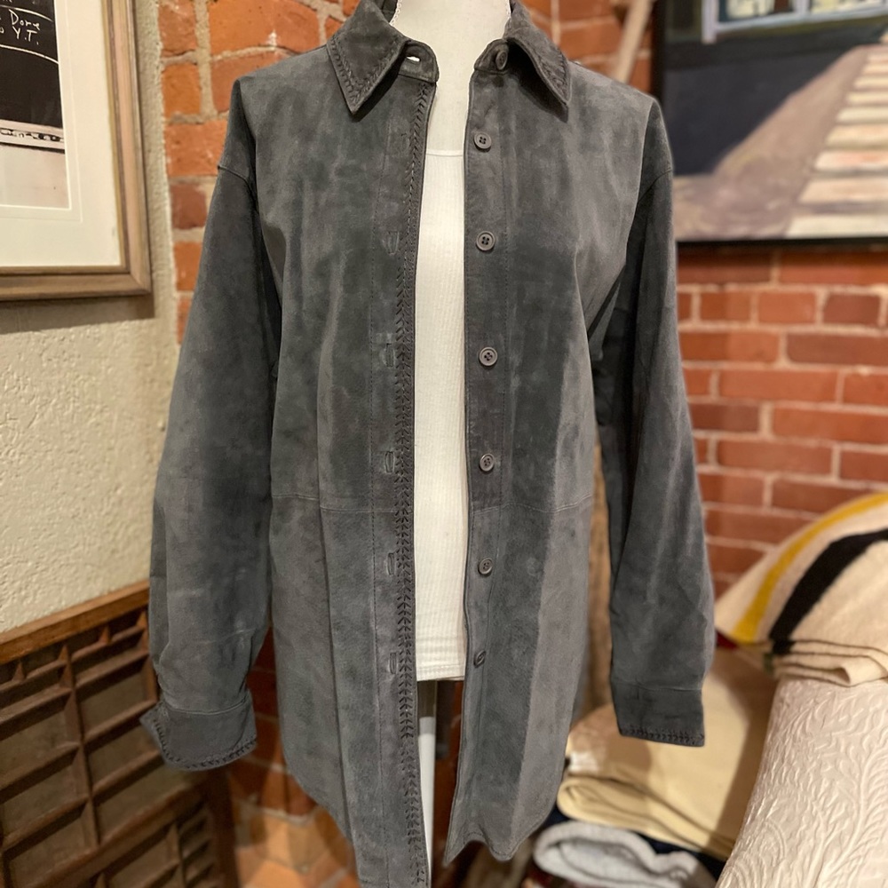 MARGARET GODFREY Genuine Suede Jacket